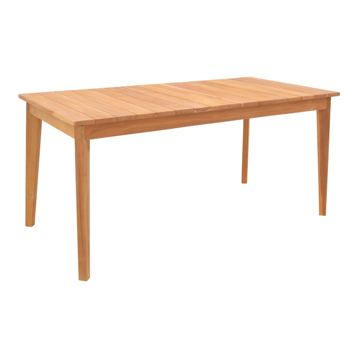 Τραπέζι Ory pakoworld teak ξύλο σε φυσική απόχρωση 160x80x75εκ Τραπέζι Ory pakoworld teak ξύλο σε φυσική απόχρωση 160x80x75εκ