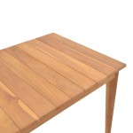 Τραπέζι Ory pakoworld teak ξύλο σε φυσική απόχρωση 160x80x75εκ Τραπέζι Ory pakoworld teak ξύλο σε φυσική απόχρωση 160x80x75εκ