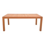 Τραπέζι Vocaly pakoworld teak ξύλο σε φυσική απόχρωση 200x100x75εκ Τραπέζι Vocaly pakoworld teak ξύλο σε φυσική απόχρωση 200x100x75εκ