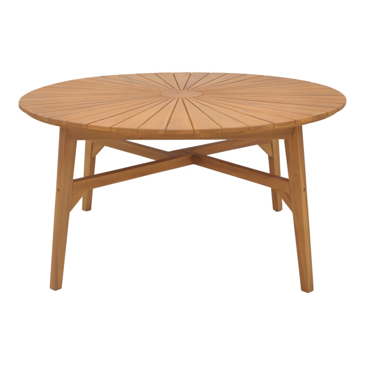 Τραπέζι Colen pakoworld teak ξύλο σε φυσική απόχρωση Φ180x75εκ Τραπέζι Colen pakoworld teak ξύλο σε φυσική απόχρωση Φ180x75εκ