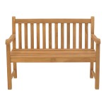 Καναπές Nat pakoworld teak ξύλο σε φυσική απόχρωση 120x57x96εκ Καναπές Nat pakoworld teak ξύλο σε φυσική απόχρωση 120x57x96εκ