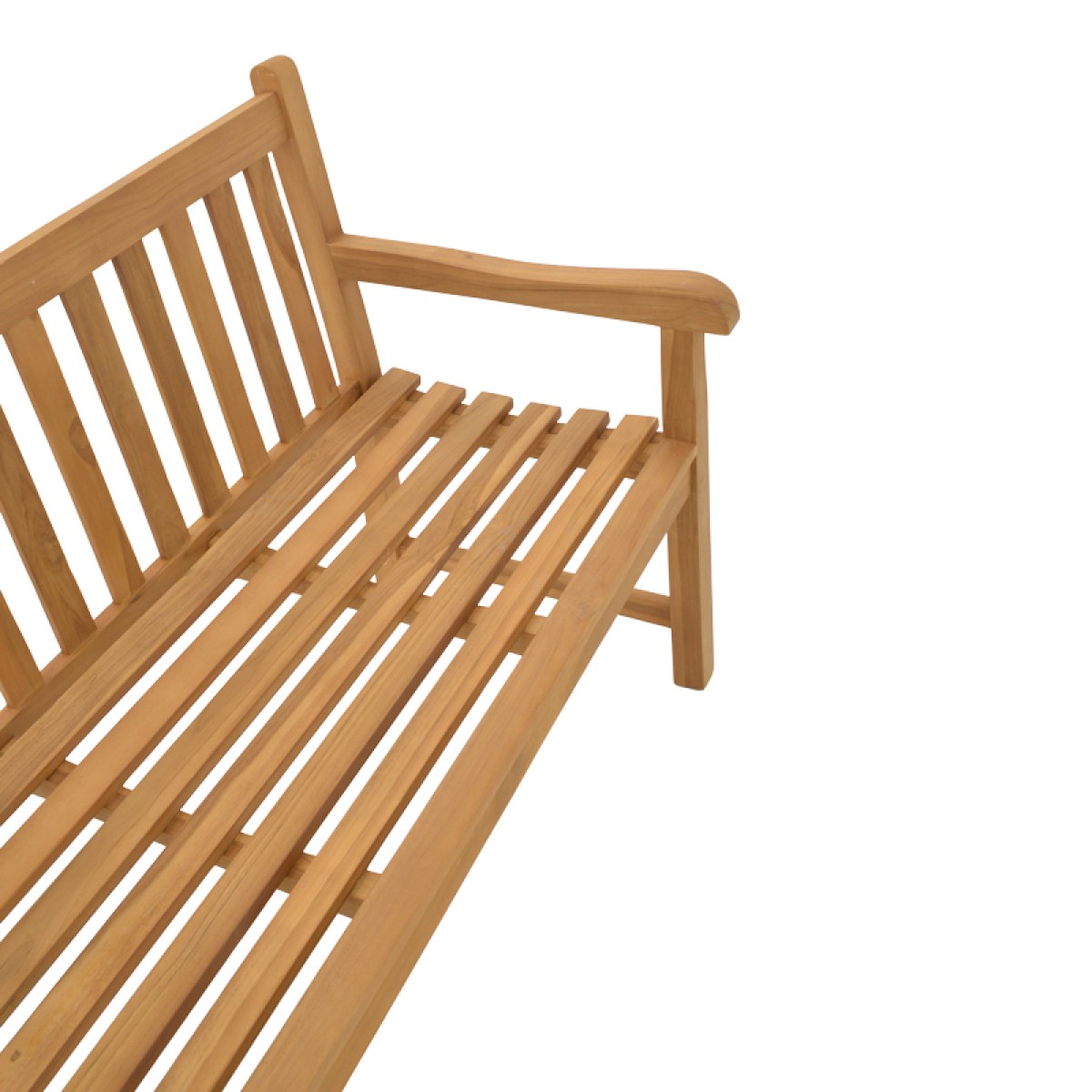 Καναπές Nat pakoworld teak ξύλο σε φυσική απόχρωση 120x57x96εκ Καναπές Nat pakoworld teak ξύλο σε φυσική απόχρωση 120x57x96εκ