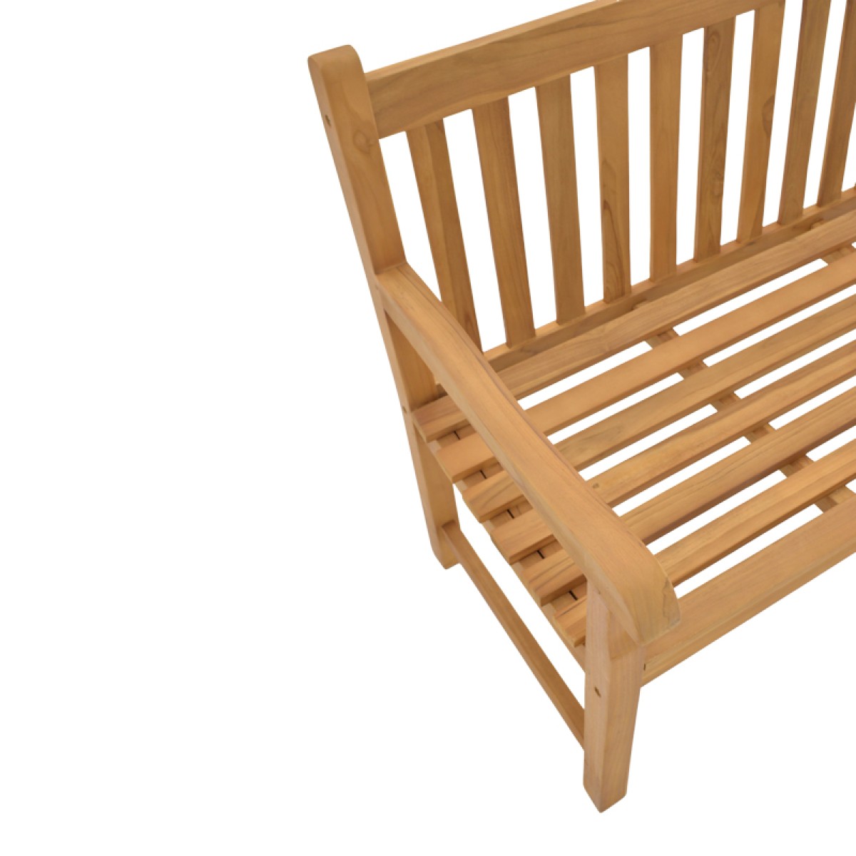 Καναπές Nat pakoworld teak ξύλο σε φυσική απόχρωση 120x57x96εκ Καναπές Nat pakoworld teak ξύλο σε φυσική απόχρωση 120x57x96εκ
