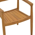 Πολυθρόνα Ganny pakoworld teak ξύλο σε φυσική απόχρωση 59x56x71εκ Πολυθρόνα Ganny pakoworld teak ξύλο σε φυσική απόχρωση 59x56x71εκ