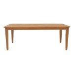 Τραπέζι Mady pakoworld teak ξύλο σε φυσική απόχρωση 200x100x75εκ Τραπέζι Mady pakoworld teak ξύλο σε φυσική απόχρωση 200x100x75εκ