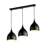 Φωτιστικό οροφής Perce I pakoworld μαύρο μέταλλο 50x17x120εκ Φωτιστικό οροφής Perce I pakoworld μαύρο μέταλλο 50x17x120εκ