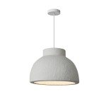 Φωτιστικό οροφής Jenila pakoworld E27 ps λευκό Φ59x40εκ