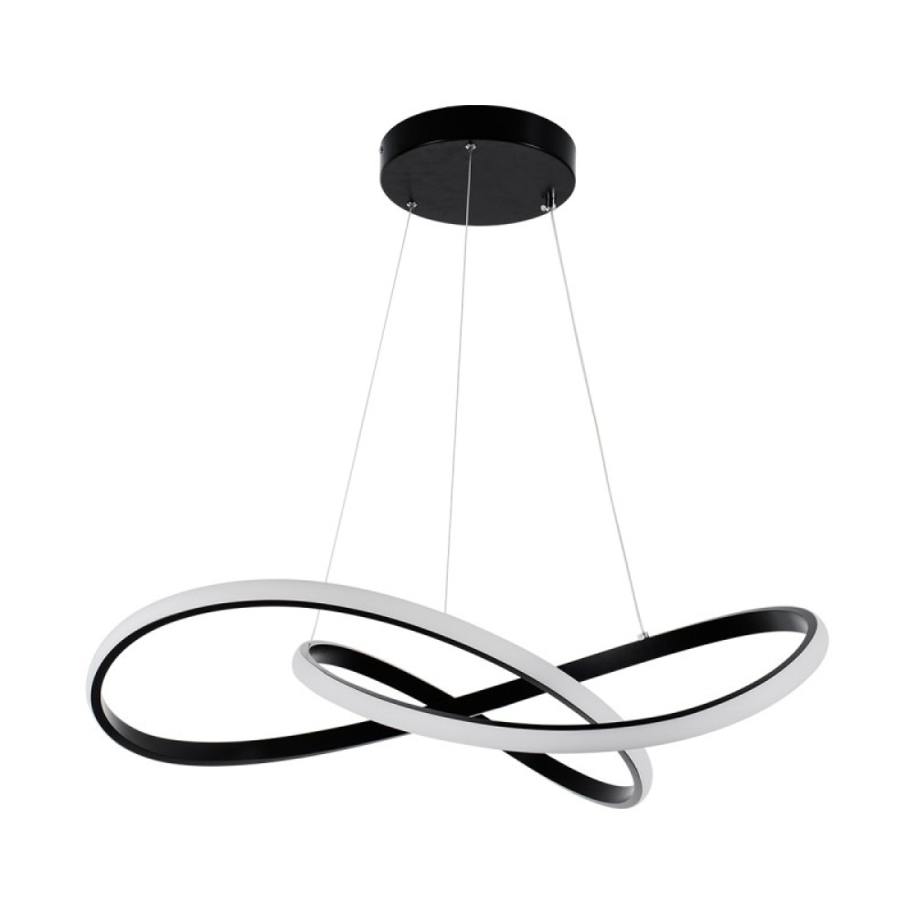 Φωτιστικό οροφής Artisun pakoworld led μέταλλο μαύρο Φ56x100εκ