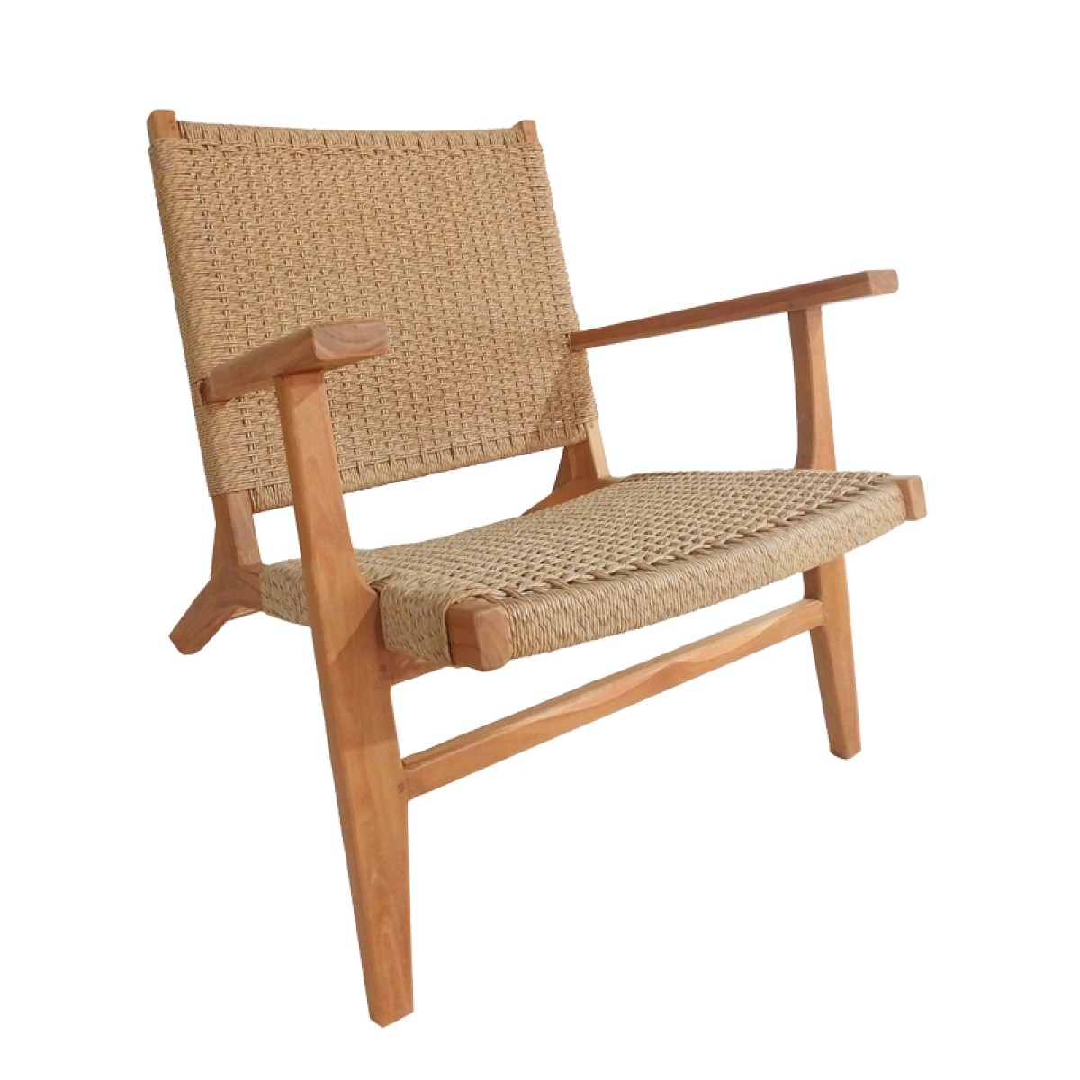 Πολυθρόνα Crosy pakoworld teak ξύλο σε φυσική απόχρωση 71x81x75εκ Πολυθρόνα Crosy pakoworld teak ξύλο σε φυσική απόχρωση 71x81x75εκ