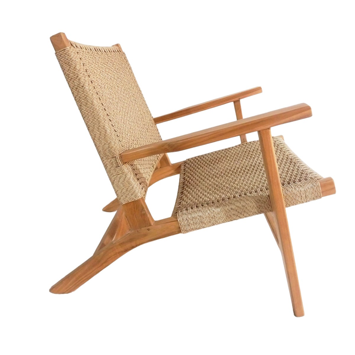 Πολυθρόνα Crosy pakoworld teak ξύλο σε φυσική απόχρωση 71x81x75εκ Πολυθρόνα Crosy pakoworld teak ξύλο σε φυσική απόχρωση 71x81x75εκ