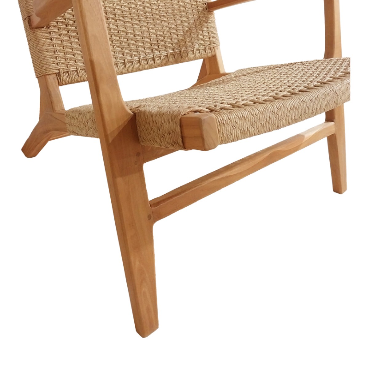 Πολυθρόνα Crosy pakoworld teak ξύλο σε φυσική απόχρωση 71x81x75εκ Πολυθρόνα Crosy pakoworld teak ξύλο σε φυσική απόχρωση 71x81x75εκ