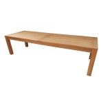 Τραπέζι Pablo pakoworld teak ξύλο σε φυσική απόχρωση 300x100x76εκ Τραπέζι Pablo pakoworld teak ξύλο σε φυσική απόχρωση 300x100x76εκ