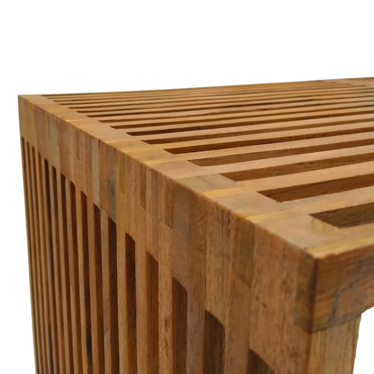 Τραπέζι Marlin pakoworld teak ξύλο σε φυσική απόχρωση 100x50x45εκ Τραπέζι Marlin pakoworld teak ξύλο σε φυσική απόχρωση 100x50x45εκ