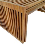 Τραπέζι Tinnie pakoworld σετ 2τεμ teak ξύλο σε φυσική απόχρωση Τραπέζι Tinnie pakoworld σετ 2τεμ teak ξύλο σε φυσική απόχρωση