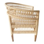 Πολυθρόνα Necorian paakoworld teak ξύλο με pe rattan σε φυσική απόχρωση και λευκό μαξιλάρι 80x70x87εκ Πολυθρόνα Necorian paakoworld teak ξύλο με pe rattan σε φυσική απόχρωση και λευκό μαξιλάρι 80x70x87εκ