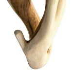 Καλόγερος Joint pakoworld suar ξύλο σε φυσική απόχρωση 30x30x200εκ