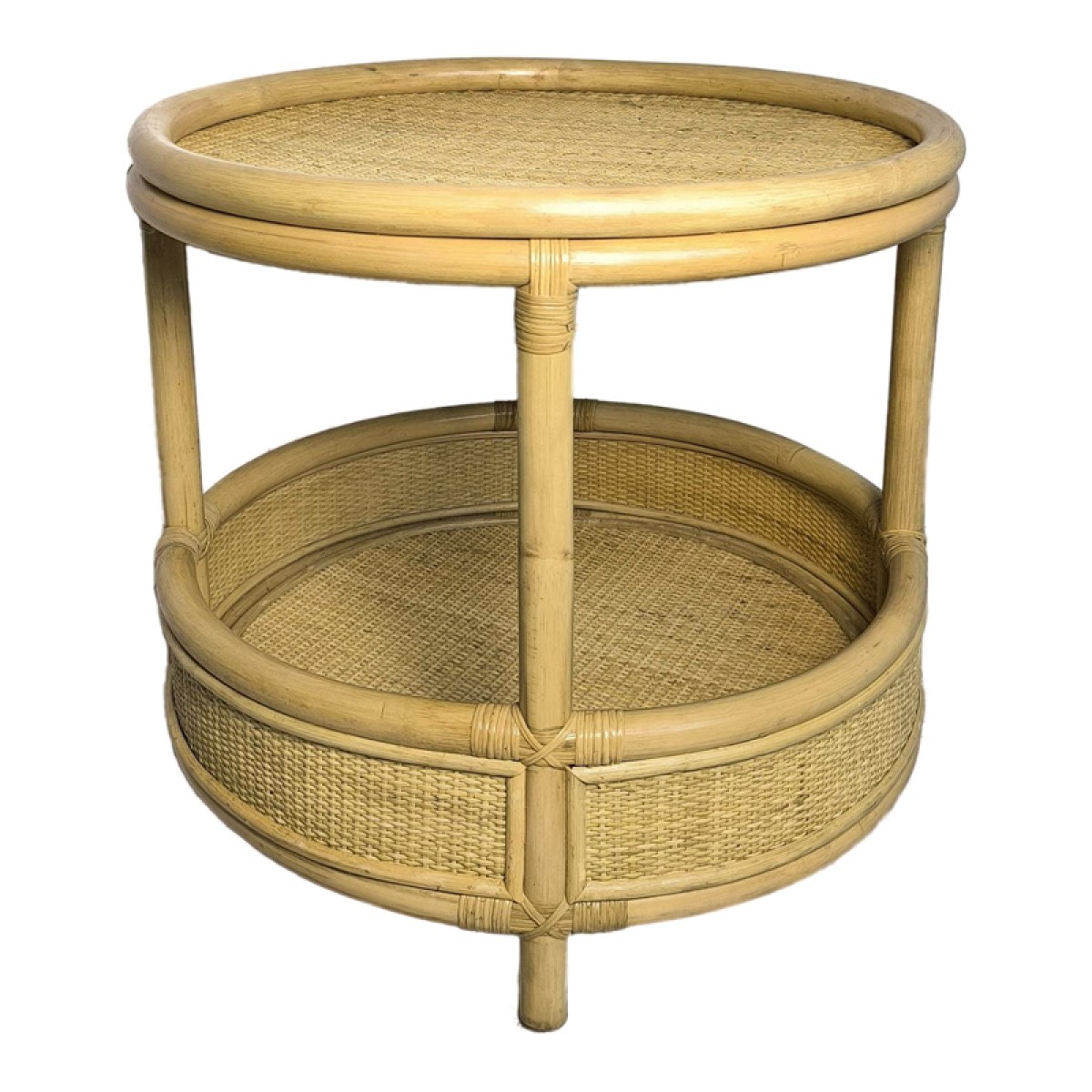 Βοηθητικό τραπέζι Moody pakoworld pe rattan σε φυσική απόχρωση Φ55x51εκ Βοηθητικό τραπέζι Moody pakoworld pe rattan σε φυσική απόχρωση Φ55x51εκ