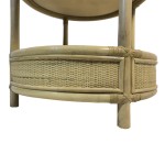 Βοηθητικό τραπέζι Moody pakoworld pe rattan σε φυσική απόχρωση Φ55x51εκ Βοηθητικό τραπέζι Moody pakoworld pe rattan σε φυσική απόχρωση Φ55x51εκ