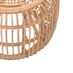 Σκαμπό Rajesty pakoworld rattan σε φυσική απόχρωση Φ60x46εκ Σκαμπό Rajesty pakoworld rattan σε φυσική απόχρωση Φ60x46εκ