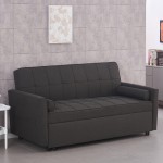 Καναπές-κρεβάτι Jursy pakoworld ανθρακί ύφασμα 170x91x90εκ Καναπές-κρεβάτι Jursy pakoworld ανθρακί ύφασμα 170x91x90εκ