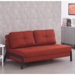 Καναπές-κρεβάτι Hafrene pakoworld πορτοκαλί ύφασμα 151x94x71εκ Καναπές-κρεβάτι Hafrene pakoworld πορτοκαλί ύφασμα 151x94x71εκ