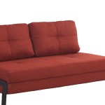Καναπές-κρεβάτι Hafrene pakoworld πορτοκαλί ύφασμα 151x94x71εκ Καναπές-κρεβάτι Hafrene pakoworld πορτοκαλί ύφασμα 151x94x71εκ