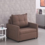 Πολυθρόνα-κρεβάτι Barzene pakoworld καφέ ύφασμα 96x83x75εκ Πολυθρόνα-κρεβάτι Barzene pakoworld καφέ ύφασμα 96x83x75εκ