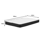 Στρώμα Casmeriane pakoworld Pocket spring roll pack μονής όψης 140x200x20εκ Στρώμα Casmeriane pakoworld Pocket spring roll pack μονής όψης 140x200x20εκ