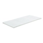 Ανώστρωμα Casmeriane pakoworld roll pack λευκό ύφασμα-memory foam 100x200x5εκ Ανώστρωμα Casmeriane pakoworld roll pack λευκό ύφασμα-memory foam 100x200x5εκ