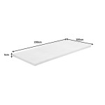 Ανώστρωμα Casmeriane pakoworld roll pack λευκό ύφασμα-memory foam 100x200x5εκ Ανώστρωμα Casmeriane pakoworld roll pack λευκό ύφασμα-memory foam 100x200x5εκ