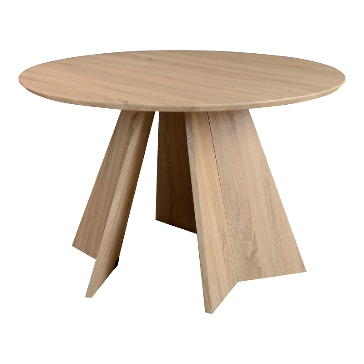 Τραπέζι Bibble pakoworld MDF σε φυσική απόχρωση Φ120x76εκ Τραπέζι Bibble pakoworld MDF σε φυσική απόχρωση Φ120x76εκ