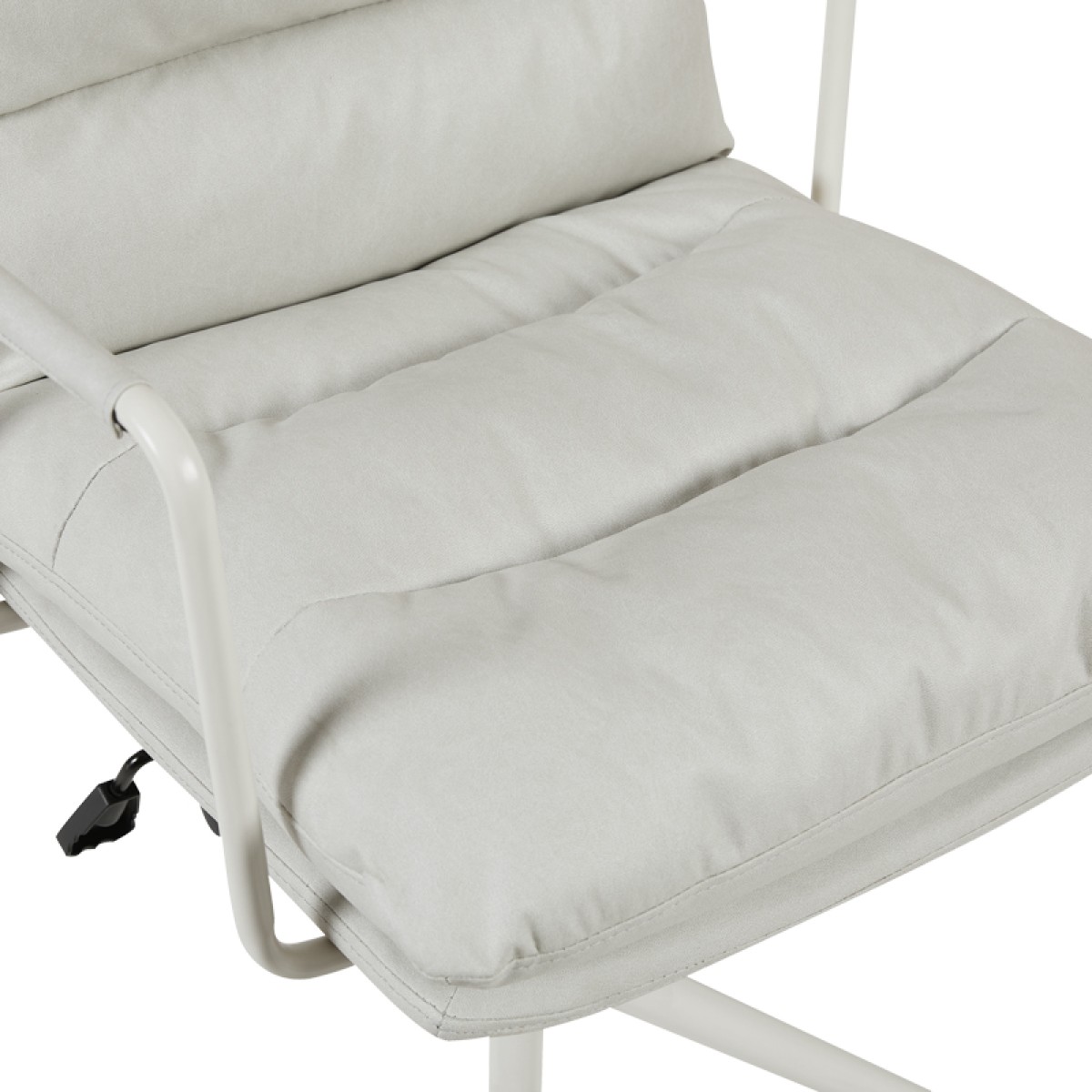 Καρέκλα γραφείου διευθυντη Kreno pakoworld PES γκρι 56x67x89-97εκ