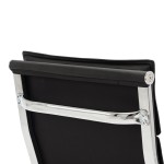 Καρέκλα γραφείου διευθυντη Mavel pakoworld PU μαύρo 55x62x100-110εκ