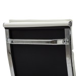 Καρέκλα γραφείου διευθυντη Mavel pakoworld PU λευκό 55x62x100-110εκ