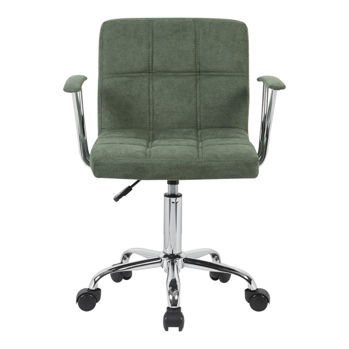 Καρέκλα γραφείου Buleco pakoworld λαδί ύφασμα 56x46x74-86εκ