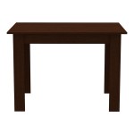 Τραπέζι Manka pakoworld σε wenge απόχρωση 110x80x77εκ Τραπέζι Manka pakoworld σε wenge απόχρωση 110x80x77εκ