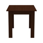 Τραπέζι Manka pakoworld σε wenge απόχρωση 110x80x77εκ Τραπέζι Manka pakoworld σε wenge απόχρωση 110x80x77εκ