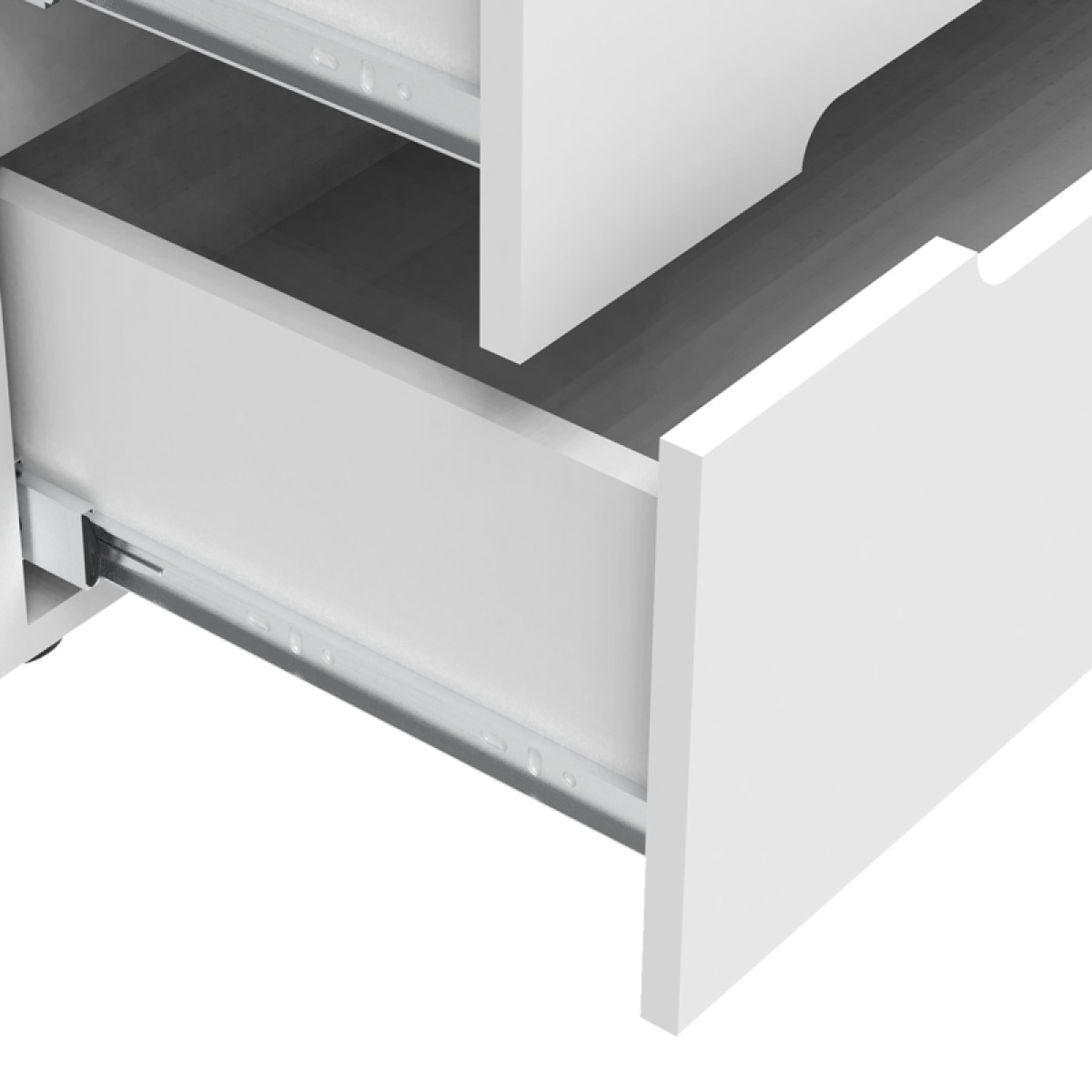 Συρταριέρα Afina pakoworld mdf σε λευκή glossy απόχρωση 90x44x101εκ Συρταριέρα Afina pakoworld mdf σε λευκή glossy απόχρωση 90x44x101εκ