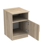Κομοδίνο Galdi pakoworld σε sonoma απόχρωση 40x45x60εκ Κομοδίνο Galdi pakoworld σε sonoma απόχρωση 40x45x60εκ
