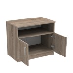 Ντουλάπι χαμηλό Galdow pakoworld σε sonoma truffle απόχρωση 80x45x60εκ Ντουλάπι χαμηλό Galdow pakoworld σε sonoma truffle απόχρωση 80x45x60εκ