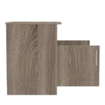Ντουλάπι χαμηλό Galdow pakoworld σε sonoma truffle απόχρωση 80x45x60εκ Ντουλάπι χαμηλό Galdow pakoworld σε sonoma truffle απόχρωση 80x45x60εκ