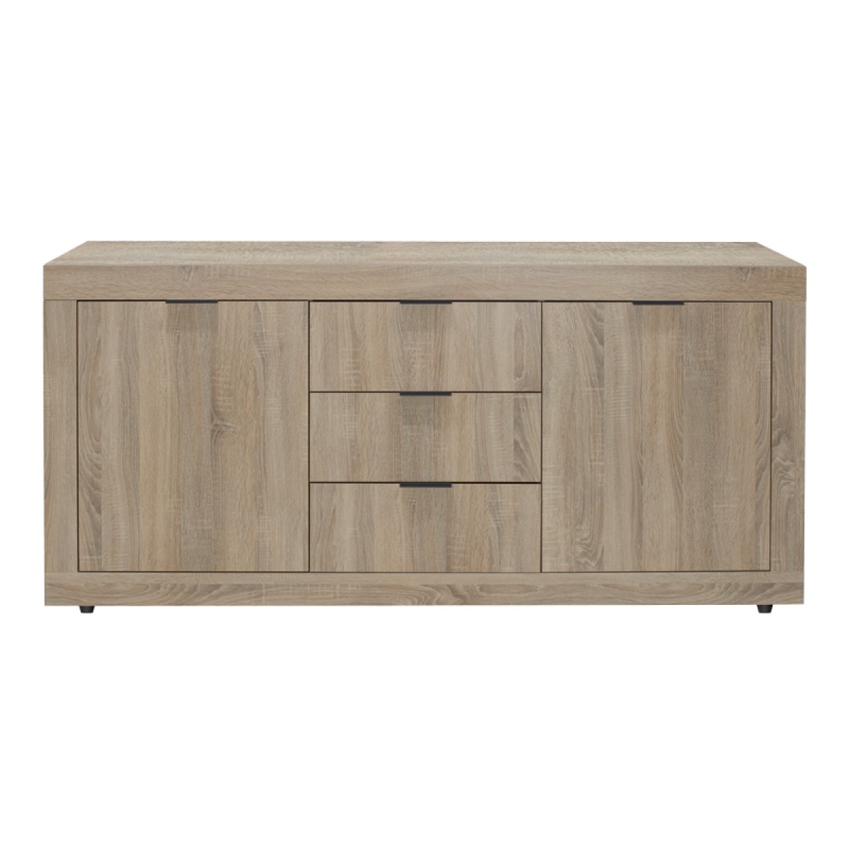 Μπουφές Doha pakoworld σε sonoma απόχρωση 180x45x80.5εκ Μπουφές Doha pakoworld σε sonoma απόχρωση 180x45x80.5εκ