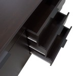 Μπουφές Doha pakoworld σε wenge απόχρωση 180x45x80.5εκ Μπουφές Doha pakoworld σε wenge απόχρωση 180x45x80.5εκ