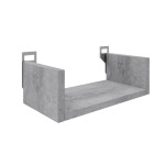 Ραφιέρα τοίχου Derva pakoworld σε cement γκρι απόχρωση 30x15x10cm Ραφιέρα τοίχου Derva pakoworld σε cement γκρι απόχρωση 30x15x10cm