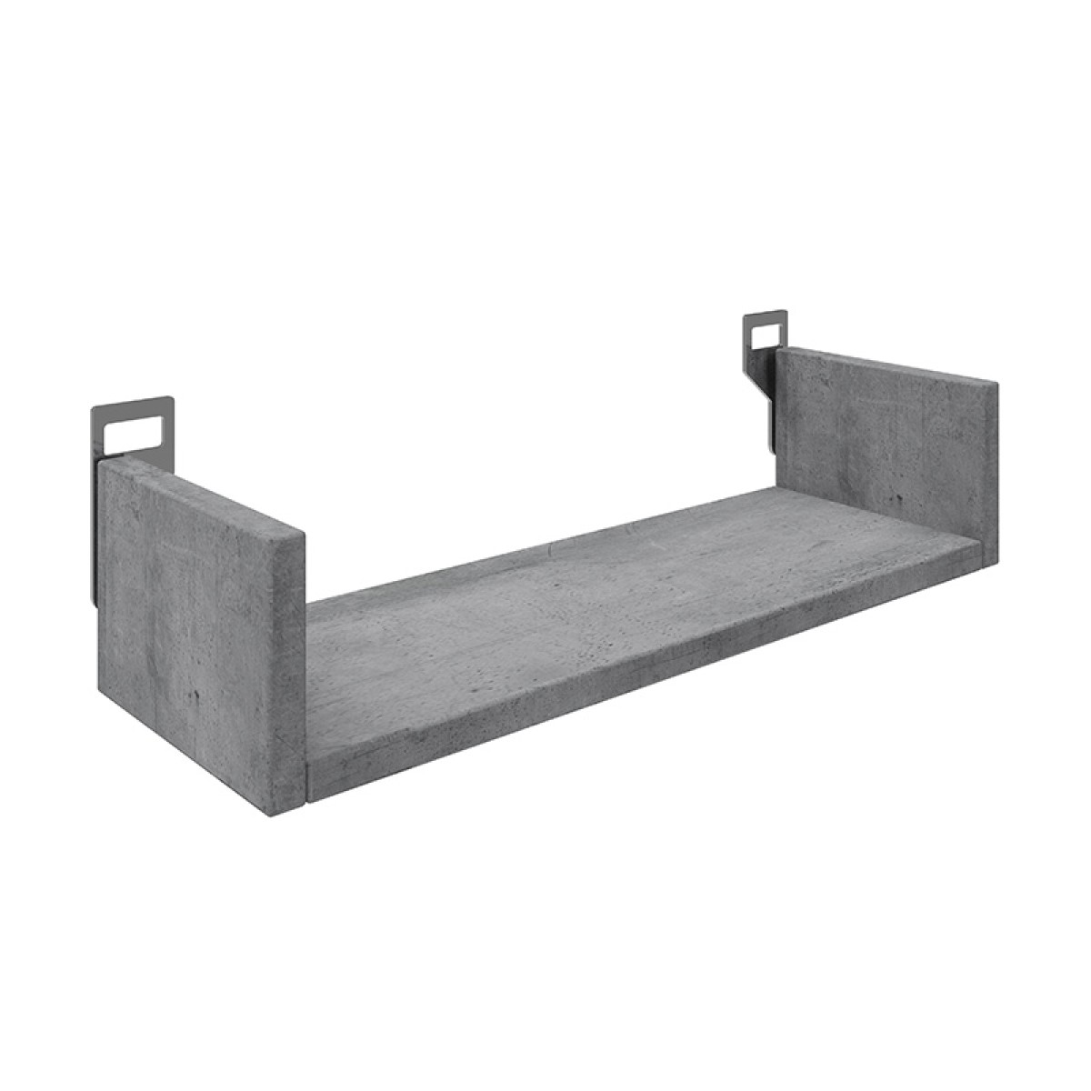Ραφιέρα τοίχου Derva pakoworld σε cement γκρι απόχρωση 45x15x10cm Ραφιέρα τοίχου Derva pakoworld σε cement γκρι απόχρωση 45x15x10cm