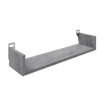 Ραφιέρα τοίχου Derva pakoworld σε cement γκρι απόχρωση 60x15x10cm Ραφιέρα τοίχου Derva pakoworld σε cement γκρι απόχρωση 60x15x10cm