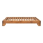 Ξαπλώστρα Zalka pakoworld L1 σε καρυδί απόχρωση 66x197x28εκ Ξαπλώστρα Zalka pakoworld L1 σε καρυδί απόχρωση 66x197x28εκ