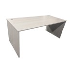 Γραφείο εργασίας Armadi pakoworld σε sonoma-λευκή απόχρωση 160x80x75εκ Γραφείο εργασίας Armadi pakoworld σε sonoma-λευκή απόχρωση 160x80x75εκ
