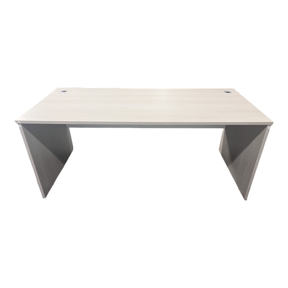 Γραφείο εργασίας Armadi pakoworld σε sonoma-λευκή απόχρωση 180x80x75εκ Γραφείο εργασίας Armadi pakoworld σε sonoma-λευκή απόχρωση 180x80x75εκ