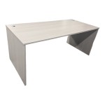 Γραφείο εργασίας Armadi pakoworld σε sonoma-λευκή απόχρωση 180x80x75εκ Γραφείο εργασίας Armadi pakoworld σε sonoma-λευκή απόχρωση 180x80x75εκ